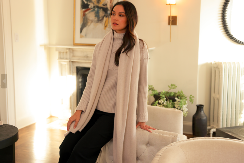 How to Transition Your Wardrobe from Summer to Fall with Cashmere and Merino Layers
