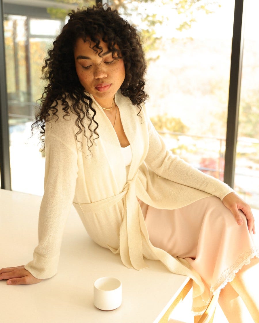Cashmere Luna Robe