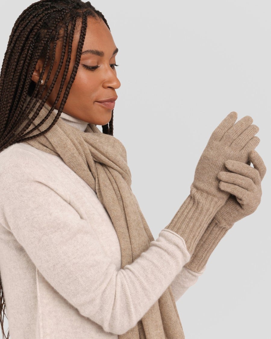 Cashmere Essential Texting Glove