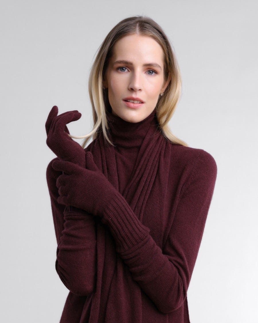 Cashmere Essential Texting Glove