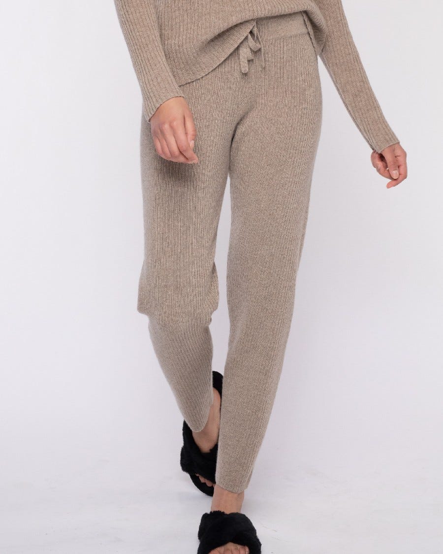 Cashmere Cozy Rib Jogger