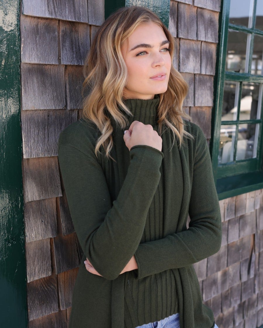 Cotton Cashmere Mini Duster