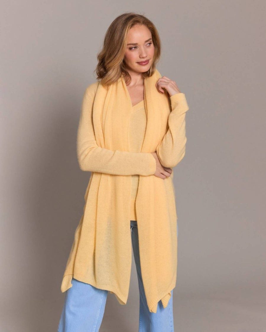 100% Cashmere Breezy Travel Wrap