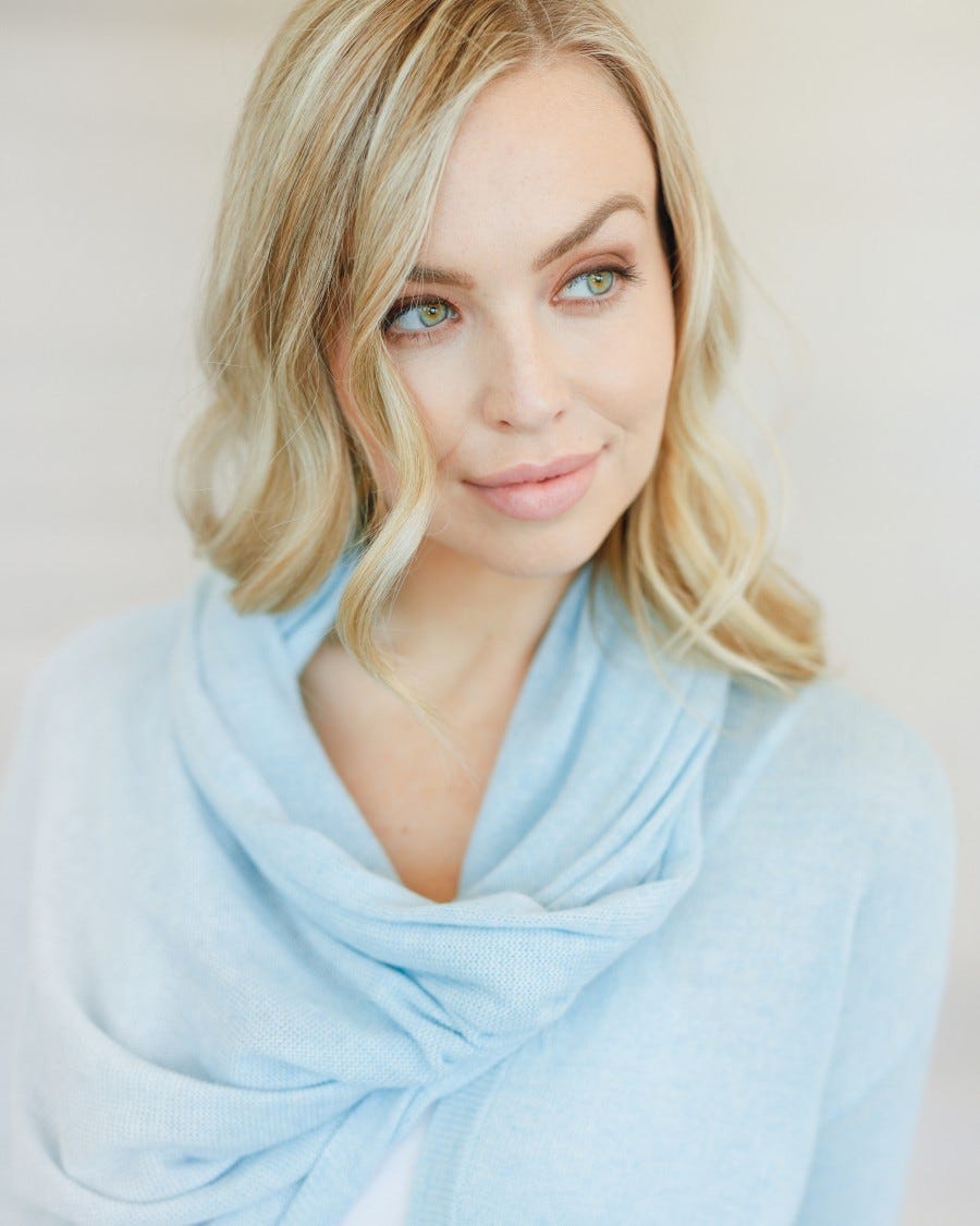 Silk Cashmere Travel Wrap